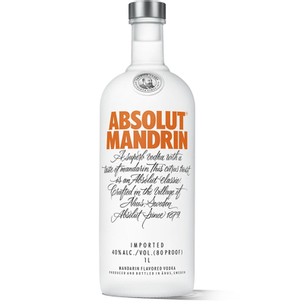 Vodka Absolut Mandarin Flavored
