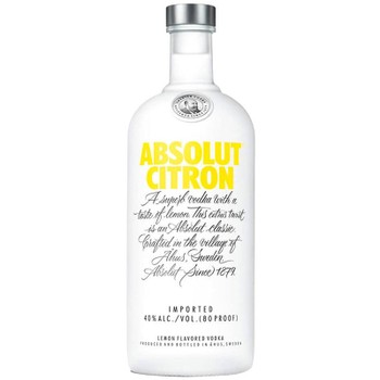 Vodka Absolut Citron Flavored