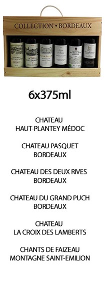 COLLECTION BORDEAUX C/6 x 375ml