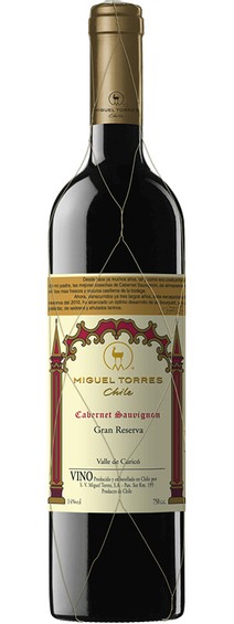 MIGUEL TORRES CABERNET SAUVIGNON GRAN RESERVA MIGUEL TORRES CABERNET SAUVIGNON GRAN RESERVA