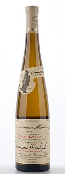 WEINBACH GEWURZTRAMINER MAMBOURG G.C. VENDANGES TARDIVES 2008