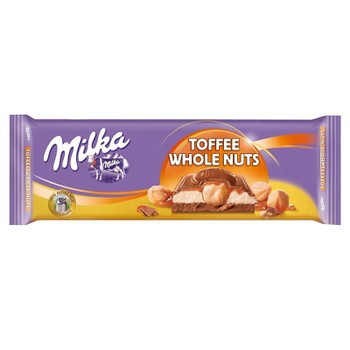 Milka Toffee Whole Nuts 300g