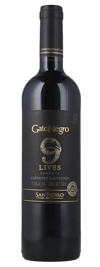 GATO NEGRO 9 LIVES CARMENERE