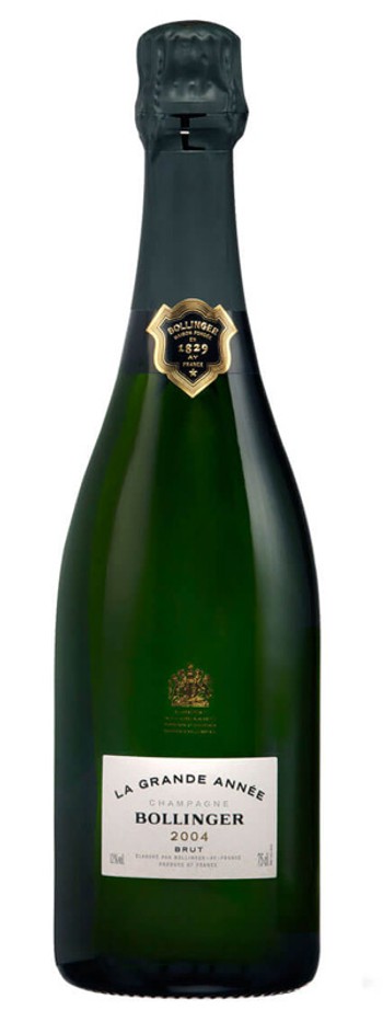 CHAMPAGNE BOLLINGER LA GRANDE ANNÉE 2004