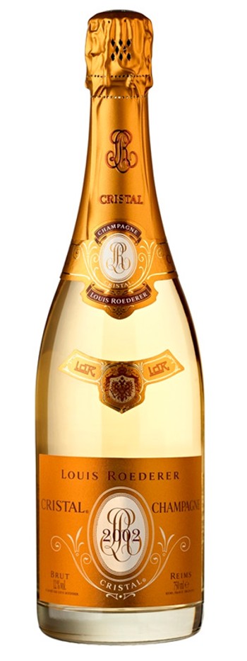 CHAMPAGNE LOUIS ROEDERER CRISTAL 2002